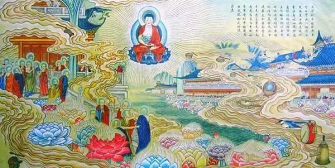 《佛说阿弥陀经》精美图解!过目增福无量! 《佛说阿弥陀经》精美图解!过目增福无量!